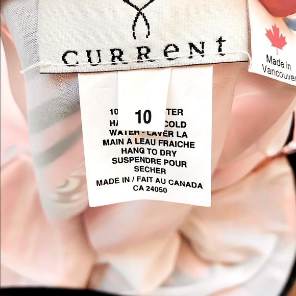 Fully Lined Feminine Light Weight Skirt, Pink, Cream, Black and Grey. - Picture 4 of 8